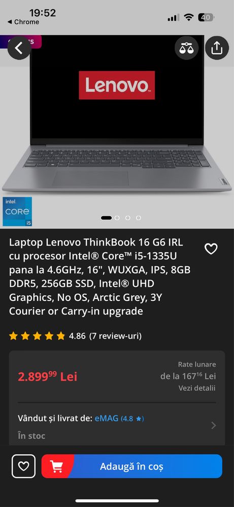 Lenovo ThinkBook 16 G6 Irl