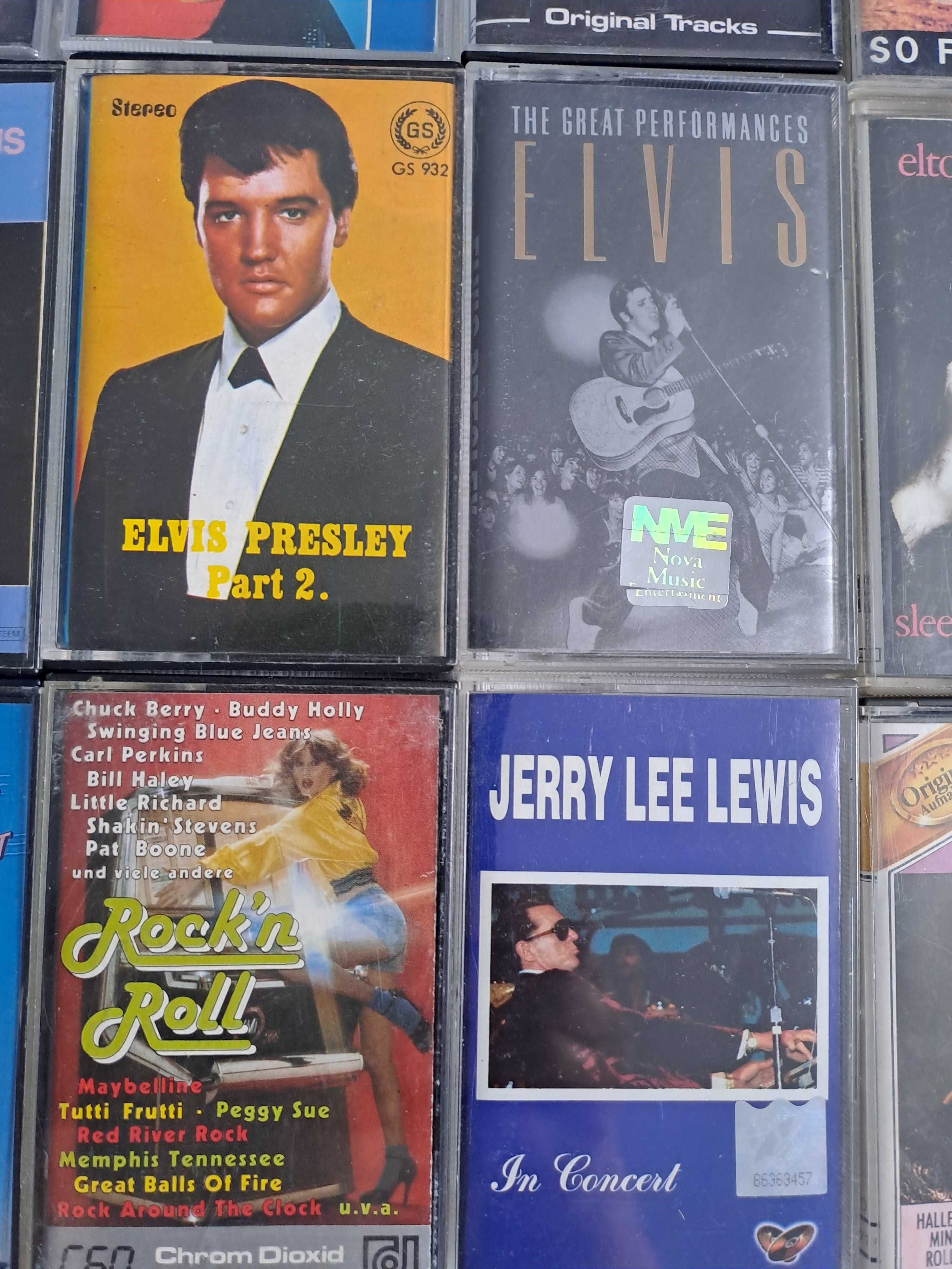 casete audio shakin stevens jerry lee lewis bee gees dean martin