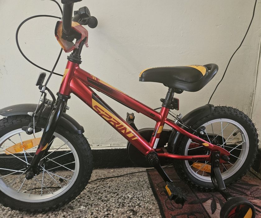 Детско колело 14 инча с помощни гуми