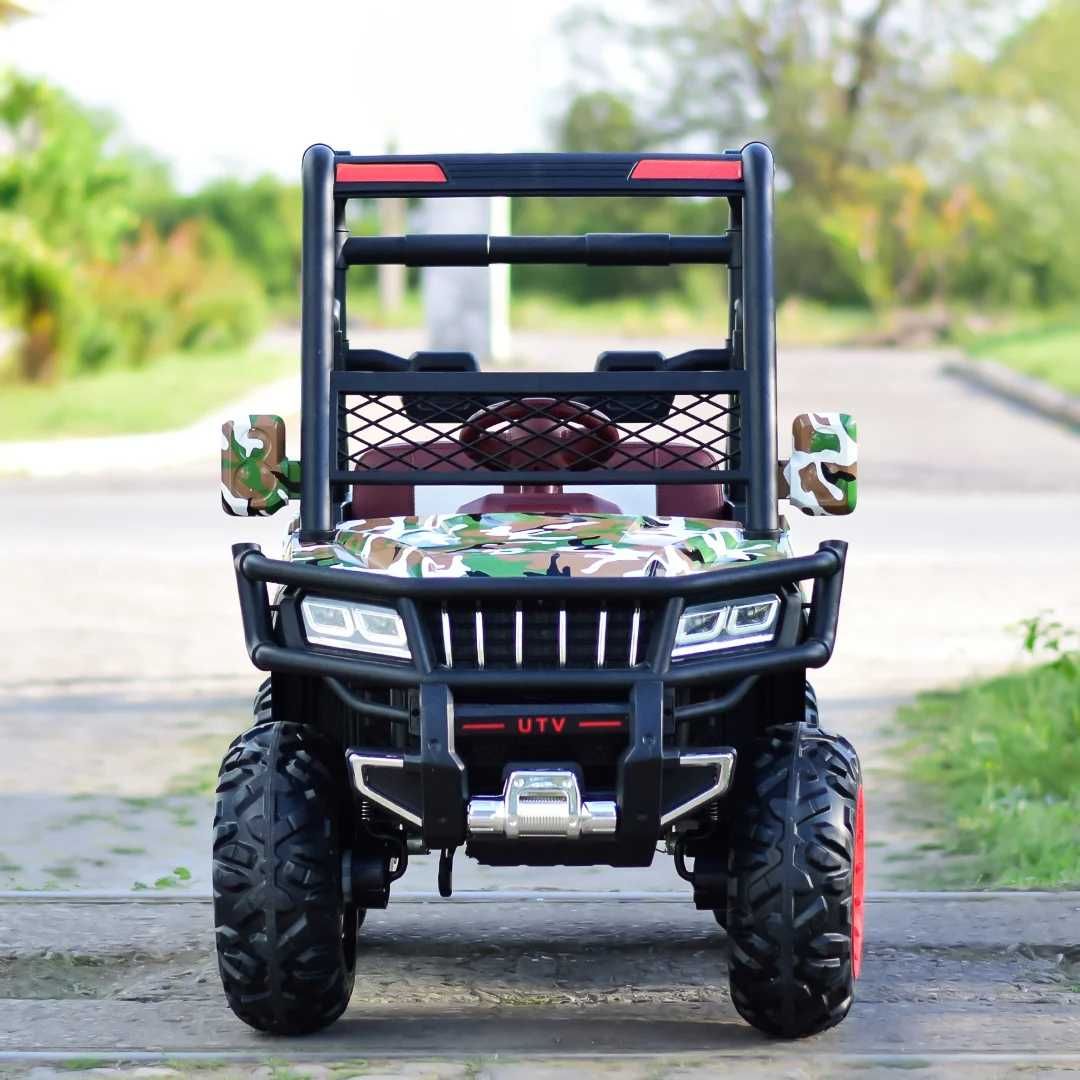 Детско Акумулаторно Бъги Super-Carrier UTV, 4x4, 140W, 12V/7Ah