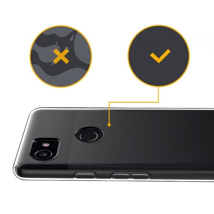 Husa silicon 0.3mm cu protectie la camera pt. Google Pixel 3XL