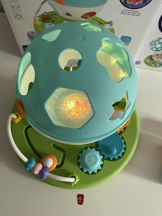 Бебешка играчка сфера Космос - сортер, формички, лабиринт, музика,