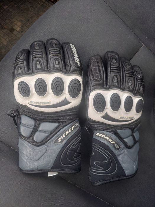 Manusi Ziener,piele naturala ideal moto,schi,ski,atv,enduro etc
