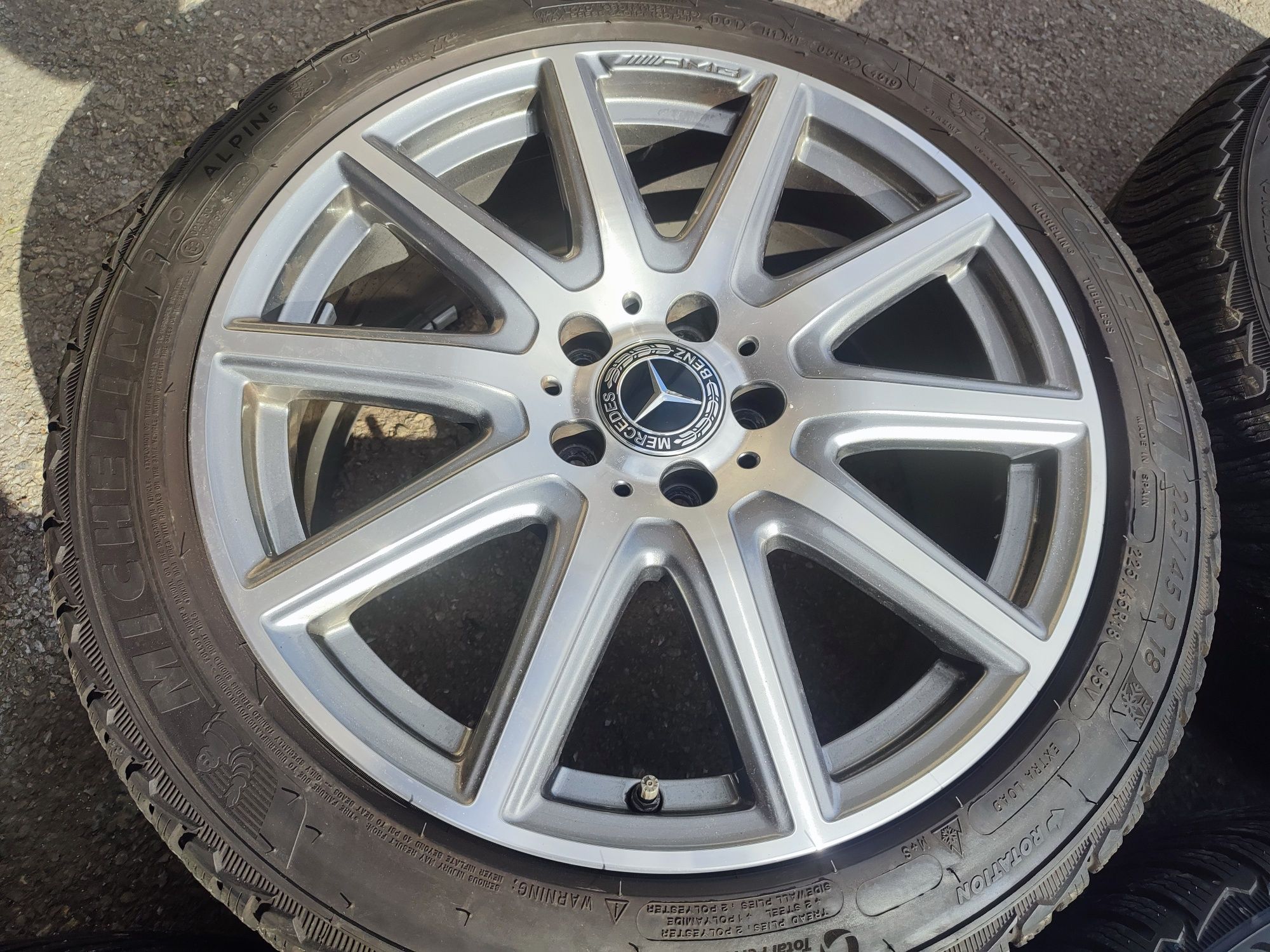 18" оригинални алуминиеви джанти за Mercedes A/B/C/E...