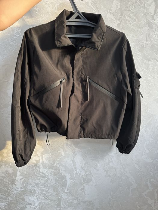 Черный женский бомбер,новый