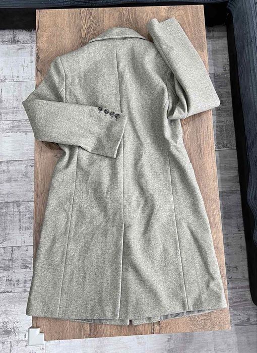 Дамско зелено палто