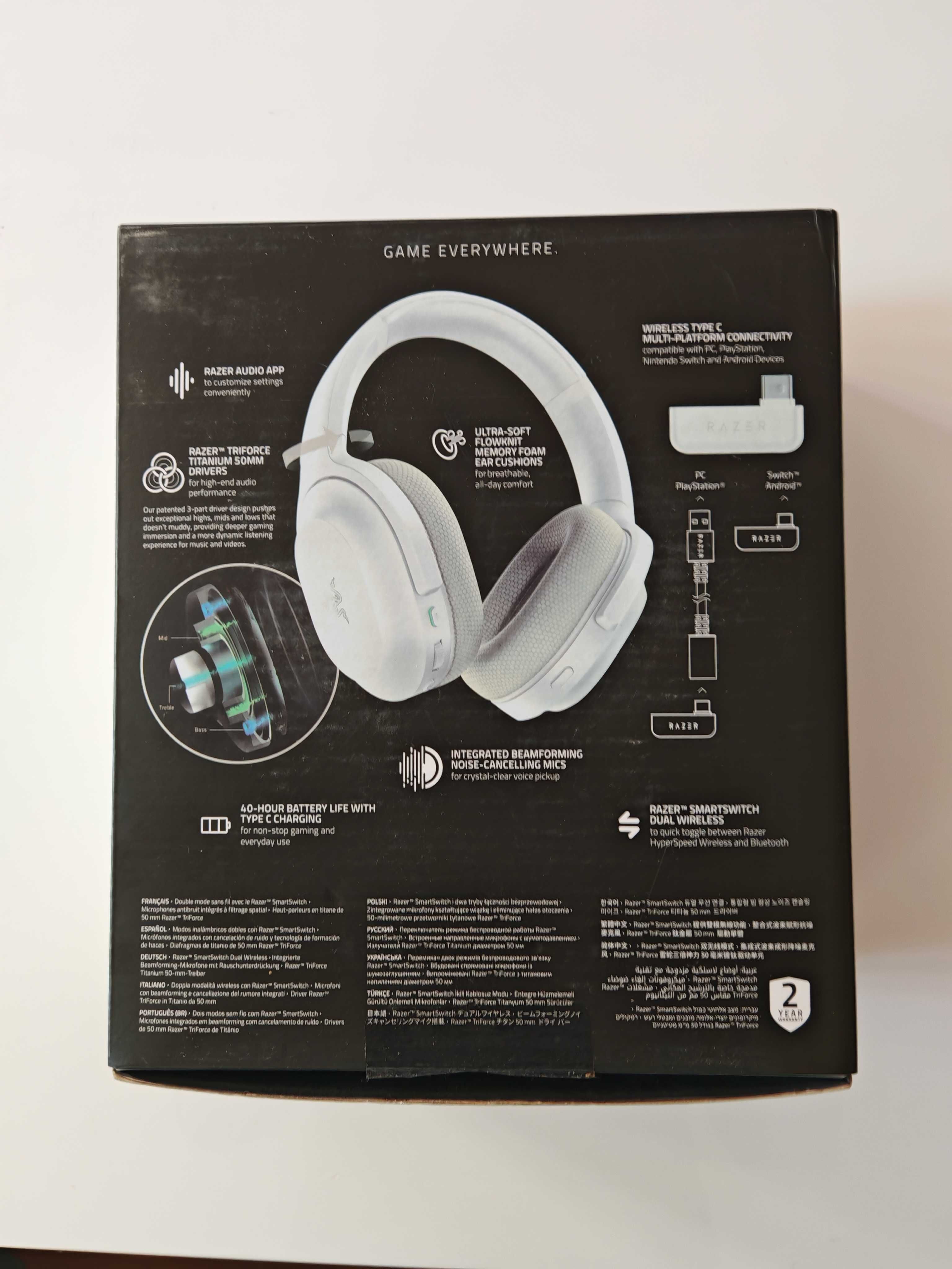 Razer Barracuda, Mercury White