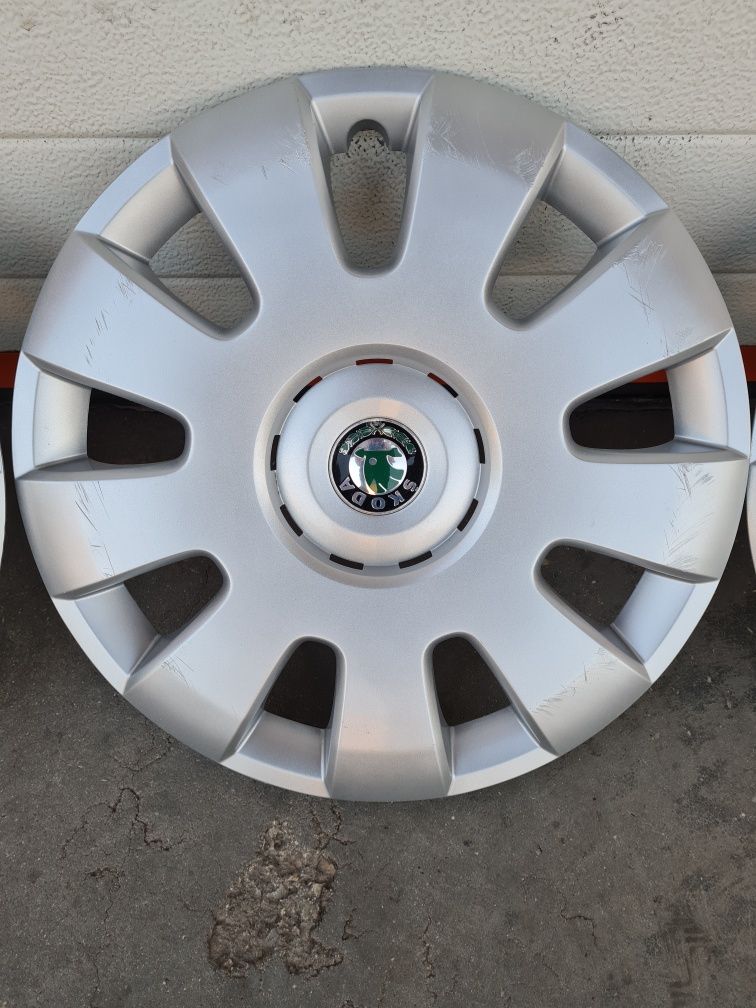 Оригинални тасове капаци за ШКОДА SKODA 15 цола