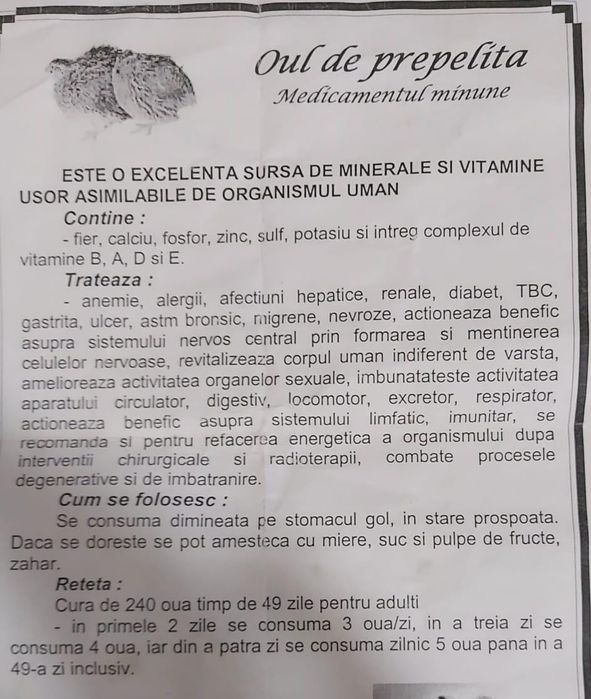 Vând Prepelite și oua proaspete și murate.