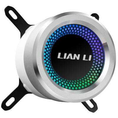 AIO Lian Li GALAHAD 240 SL v2, racire complet cu apa, alb