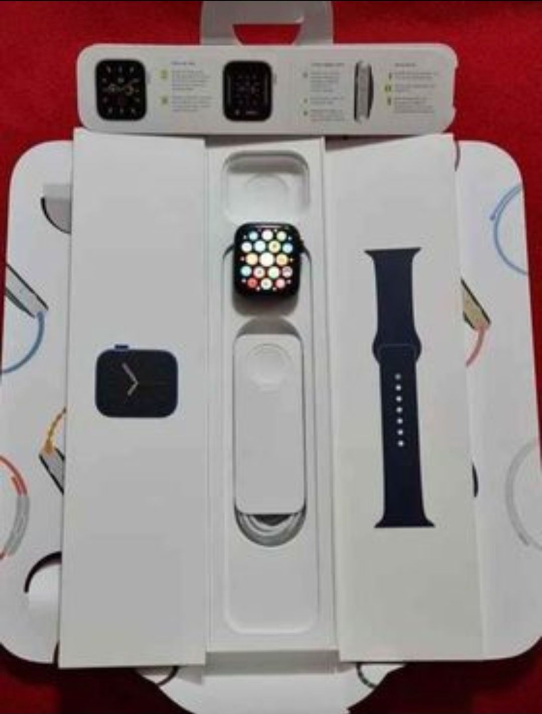 Apple Watch 6 GPS + Cellular, 44mm, Blue Aluminium Case, NOU.