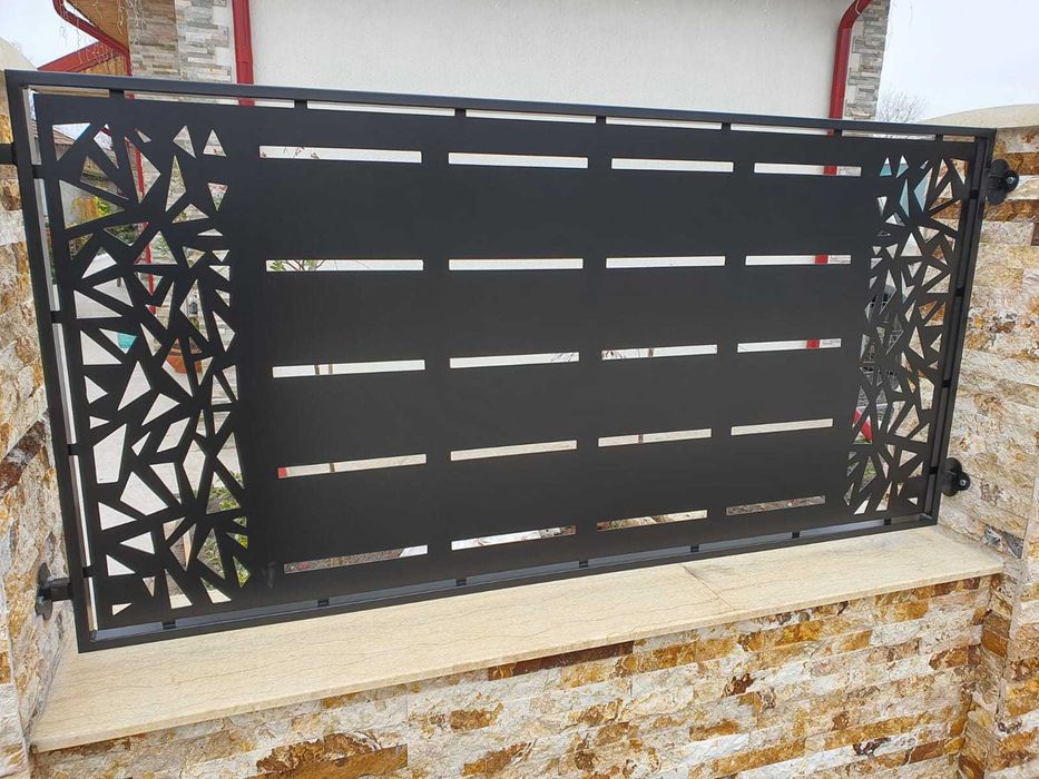 Garduri și porți din tabla decupata CNC -tabla traforata