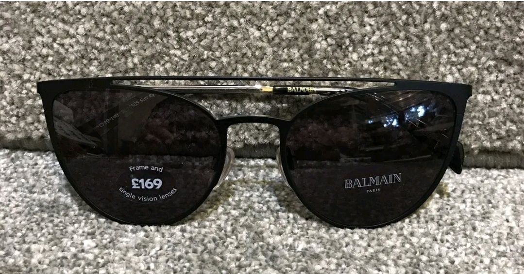 BALMAIN PARIS Ochelari Soare Cat Eyes Dama UV Originali