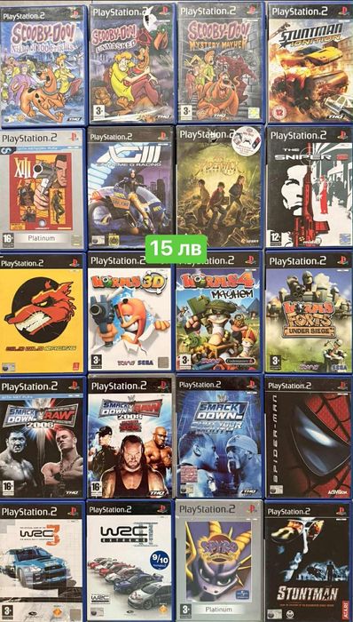 Playstation 2 игри над 100 / Sponge Bob / Hitman/ Prince of Persia