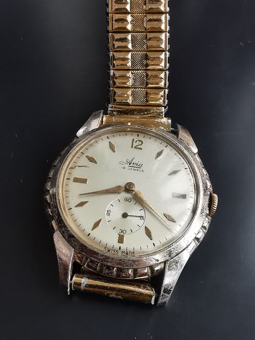 Ceas Avia Int Manuala 38 mm Funcționează excelent!