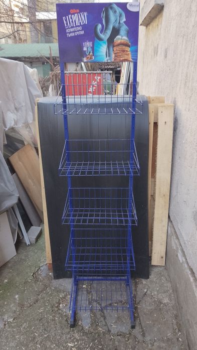 Каси с Амбалаж-Щендери-Стилажи-Столове-Рекламни Табели идр.