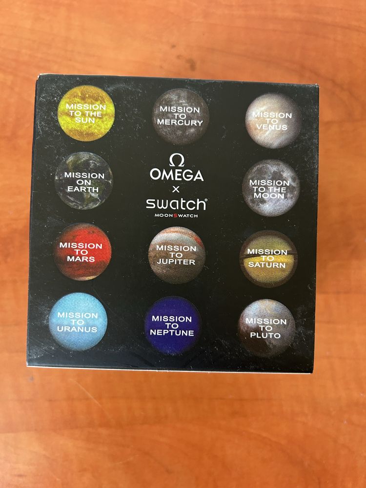 Swatch x Omega Mission to Saturn