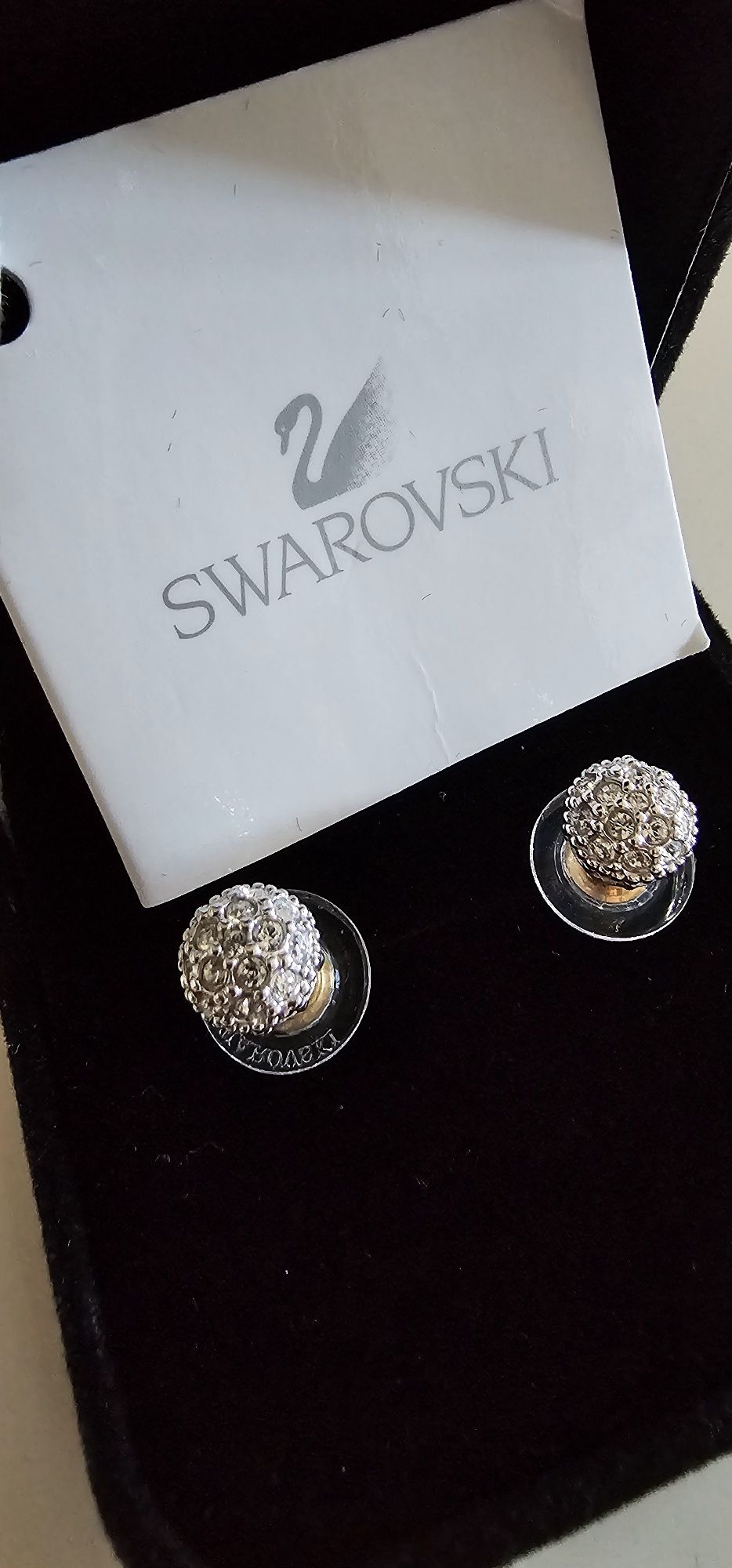 Cercei cu cristale Swarovski