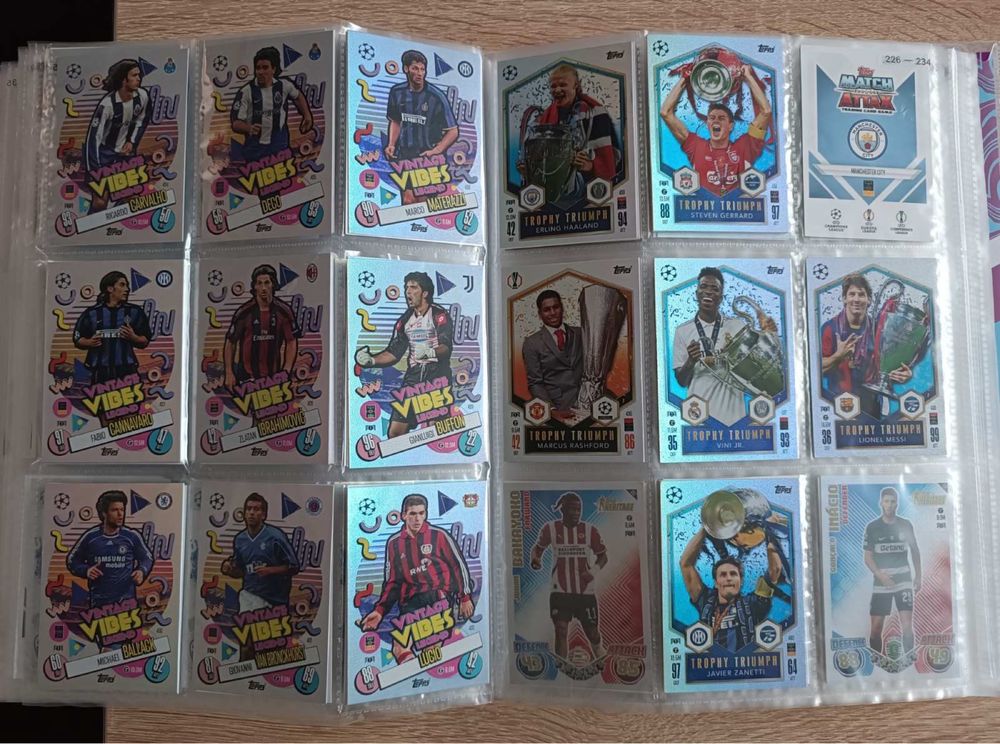 Topps Match Attax Champions League 2024/2025 карти Топс албум 23/24