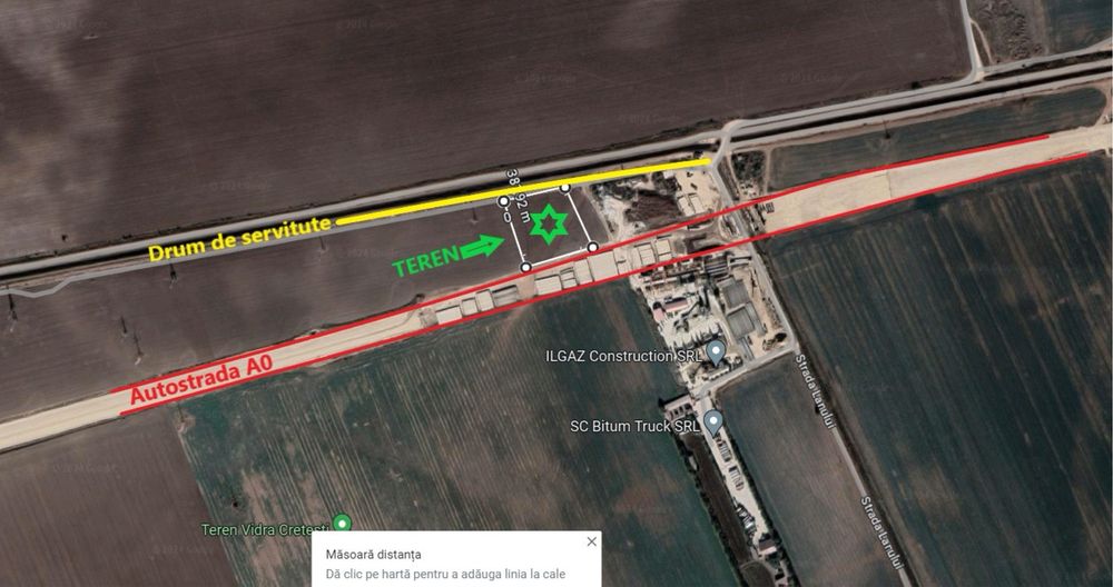 Teren intravilan A0 Sud