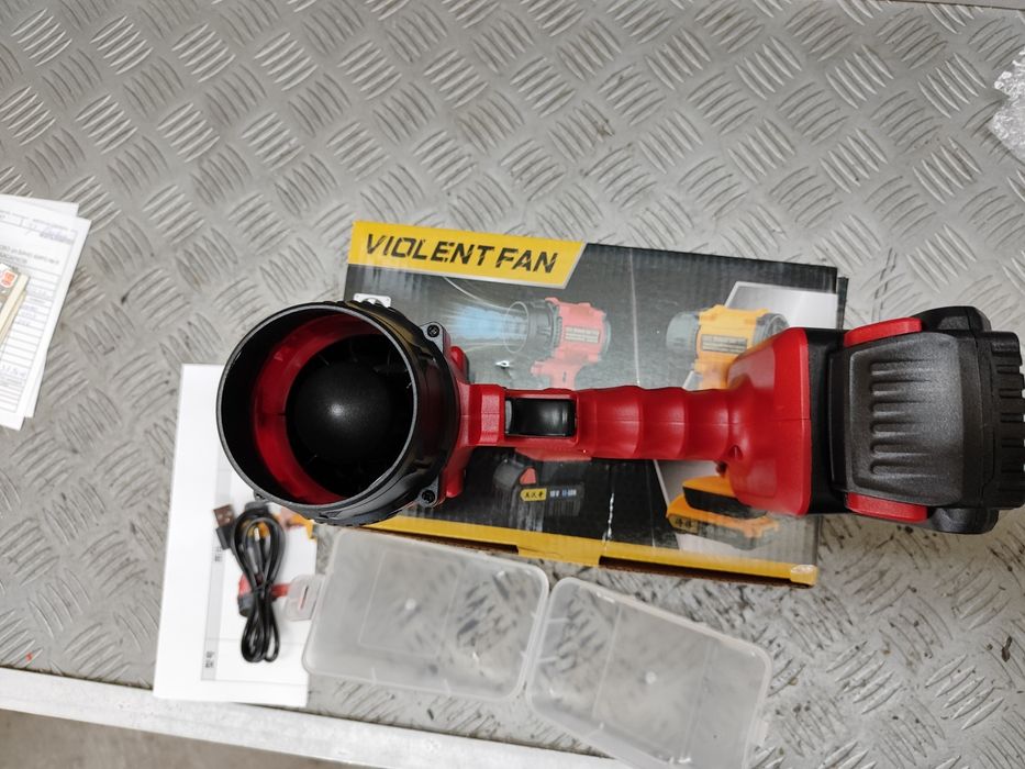 Преносим вентилатор Violent Fan F018|ак. батерия 18V|10 000 RPM|