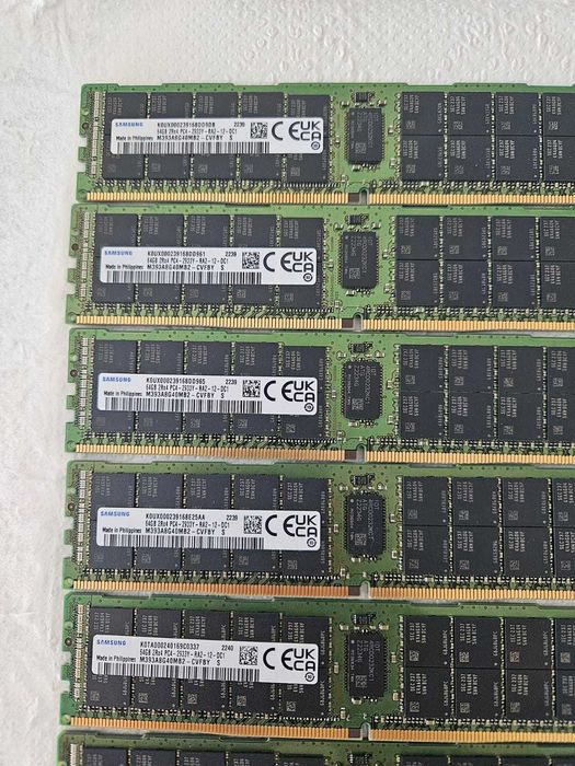 Kit 512GB (8x64GB) 2933MHz RDIMM pt server Samsung M393A8G40MB2-CVFBY