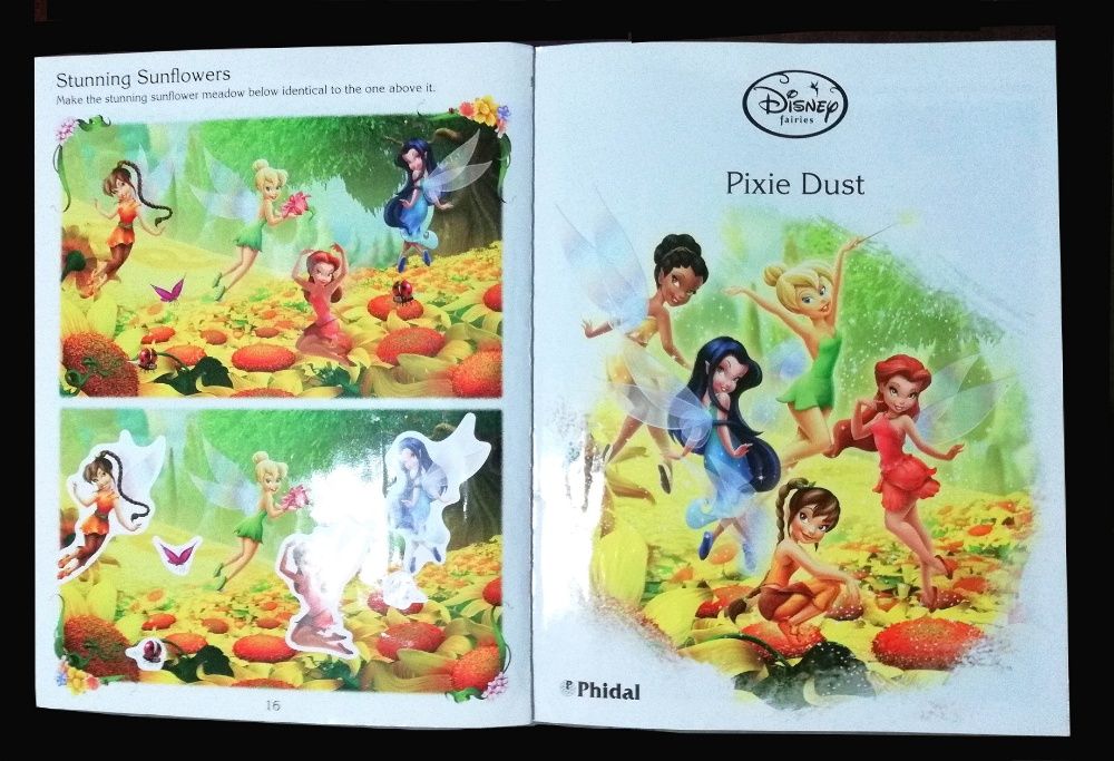 Disney sticker book - Treasury -  activitati copii, engleza, zane