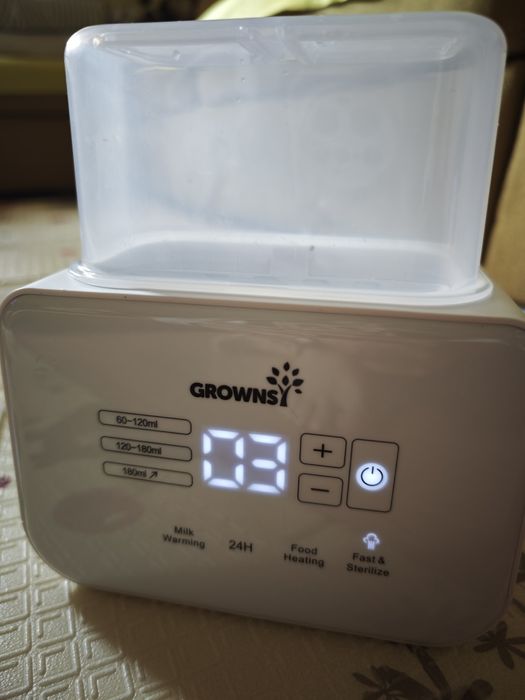 нагревател и стерилизатор за бебешки шишета GROWNSY 8-в-1