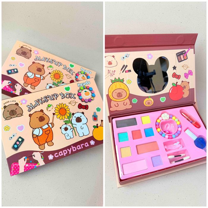 Комплект за грим с аксесоари Капибара Make Up Set Capybara