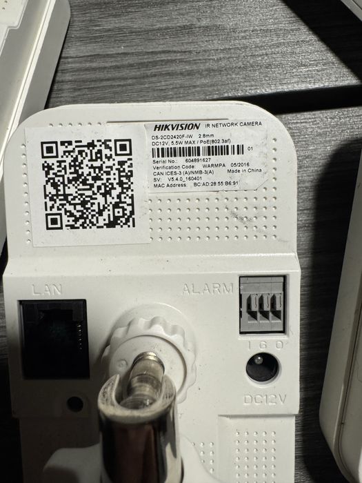 Camera de supraveghere video IP box HIKVISION DS-2CD2420F-IW