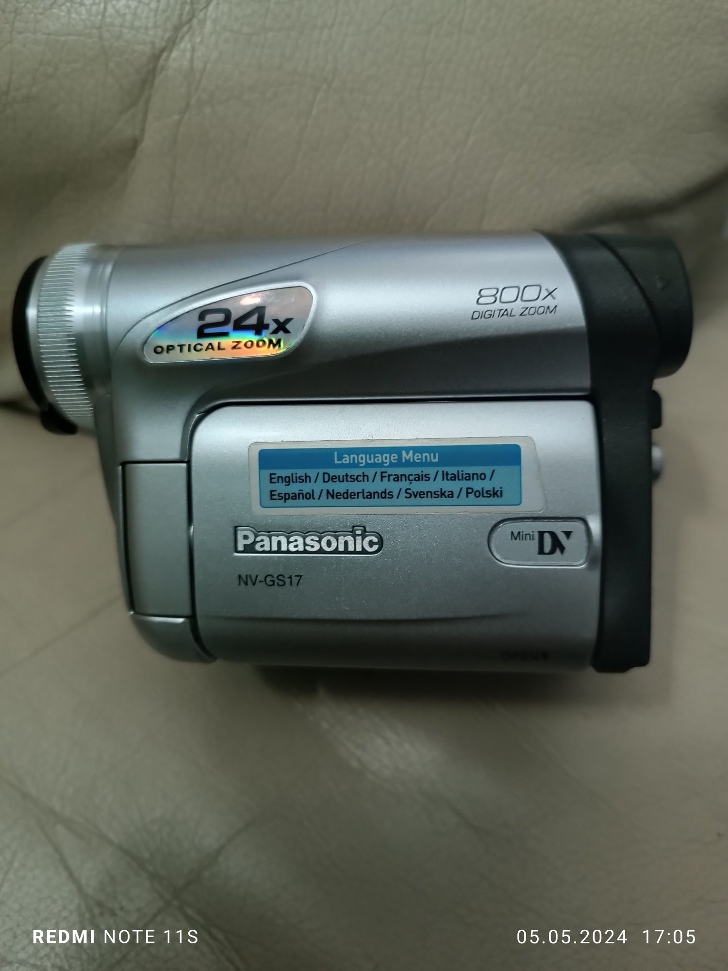 Panasonic 24 x optical zoom