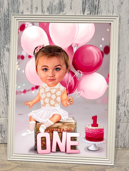 Персонализирана дигитална карикатура