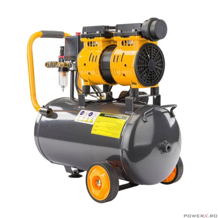 Compresor de aer, capacitate rezervor 24 litri, 1 cilindru, 2.4 CP