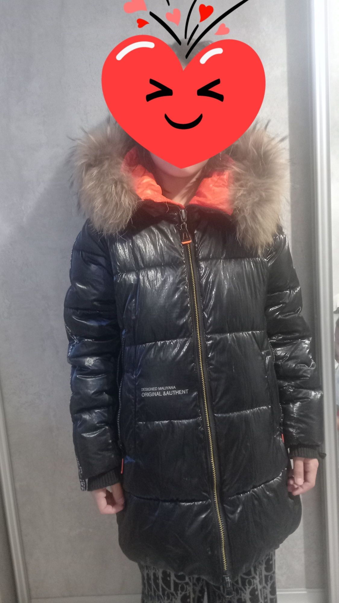 Куртка девчка зимние