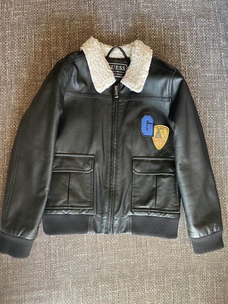 Детско кожено яке Guess