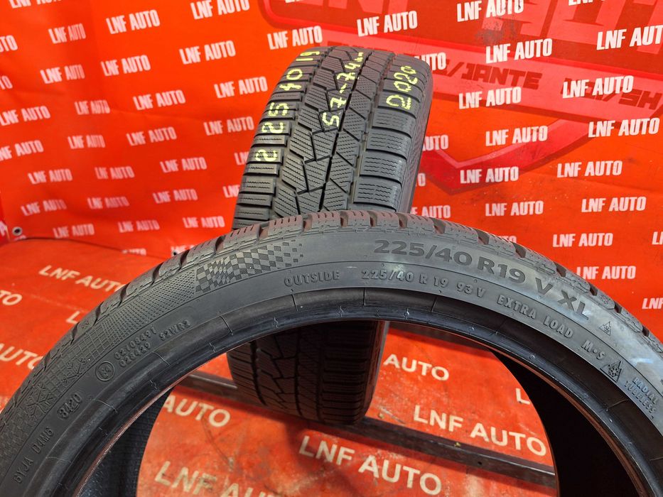 Anvelope de IARNA - 225/40/19 - Continental - 5.70 / 7.44 MM  DOT 2020