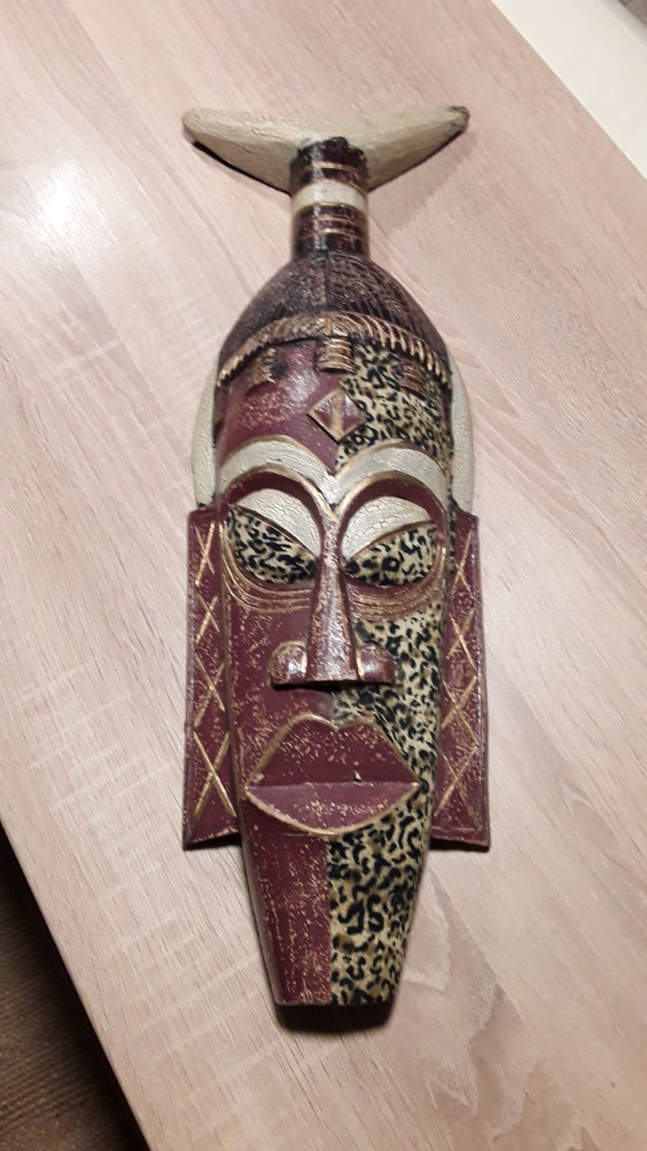 Masca tribala de decorativa din lemn, Papua New Guinea