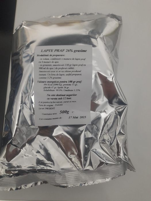 Lapte praf 500 grame