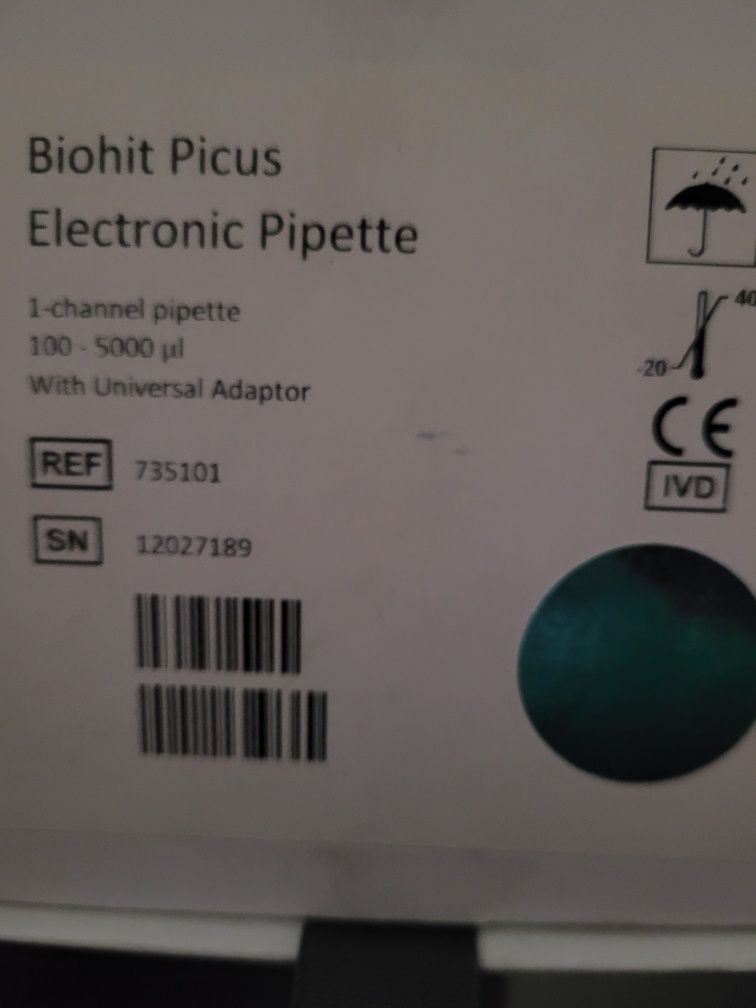 Pipeta electronica Sartorius Picus 5000