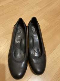 Черни обувки естествена кожа