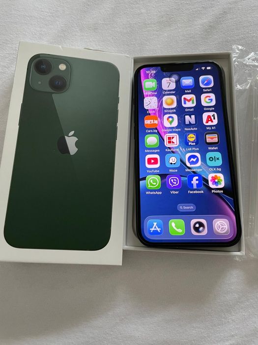 Iphone 13 Green 128GB  Отлично състояние