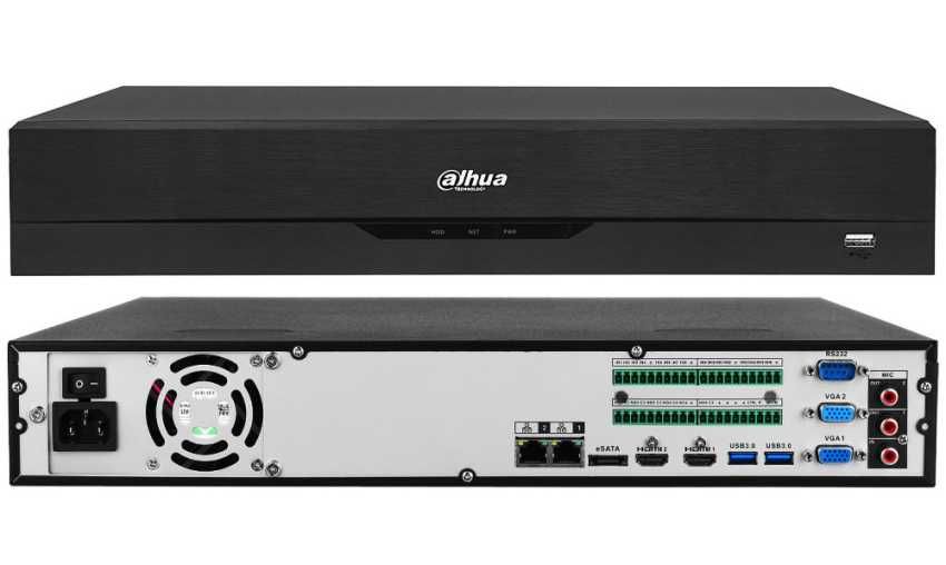 Dahua NVR5432-EI 32-канальный IP-видеорегистратор 4K, H.265+ и ИИ