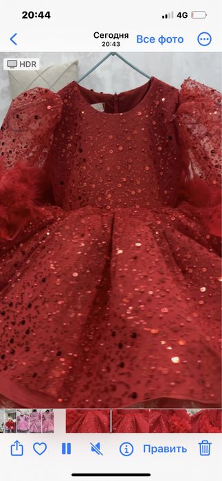 Прокат люкс платьев для девочек