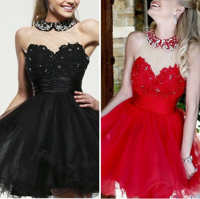 Rochie Sherri Hill(Nu Ana Radu) Ocazie/Nunta/Botez Neagra/Nude 34/Xs