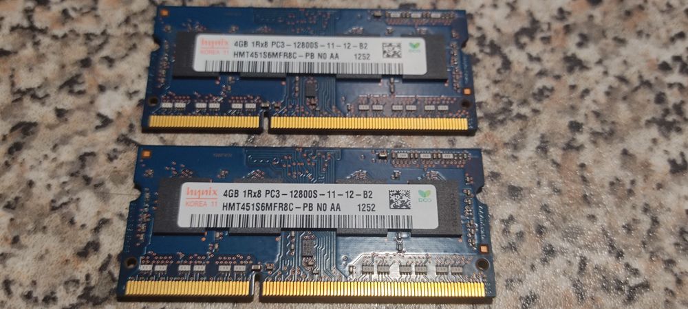 Озу  на  ноутбук