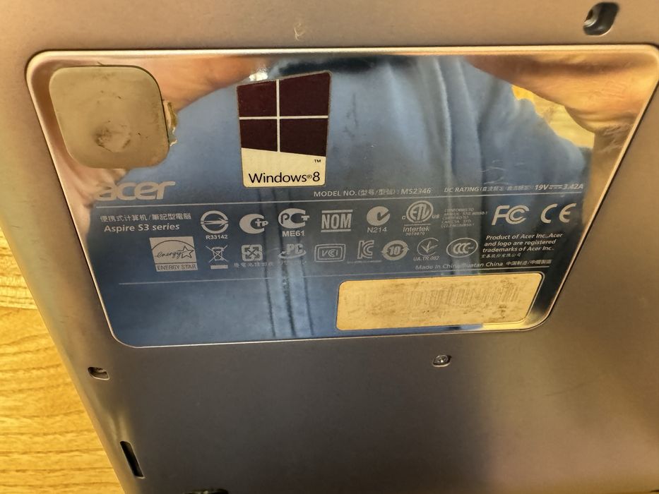 Ултрабук Ultrabook Acer Aspire s3-391