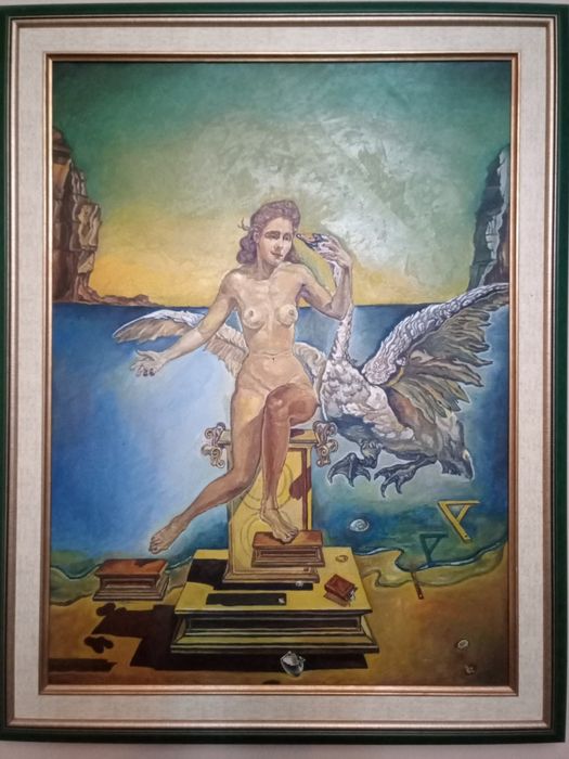 Копия на картини на Салвадор Дали, нарисувани от мен.