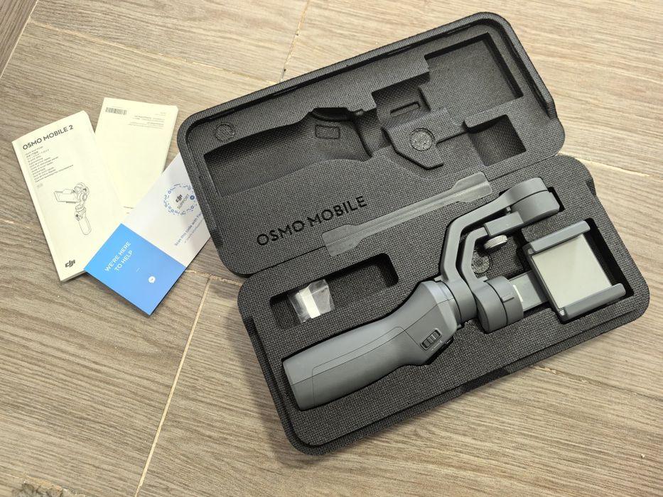 Dji Osmo Mobile 2 pachet complet original ca nou  gimbal stabilizator