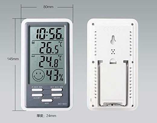 Гигрометр для измерения влажности воздуха,  пять в одном. Новые