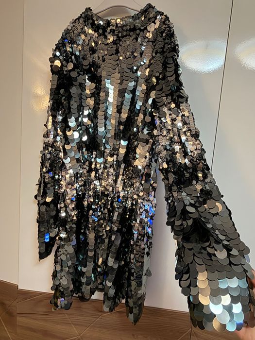 Официална рокля с пайети H&M